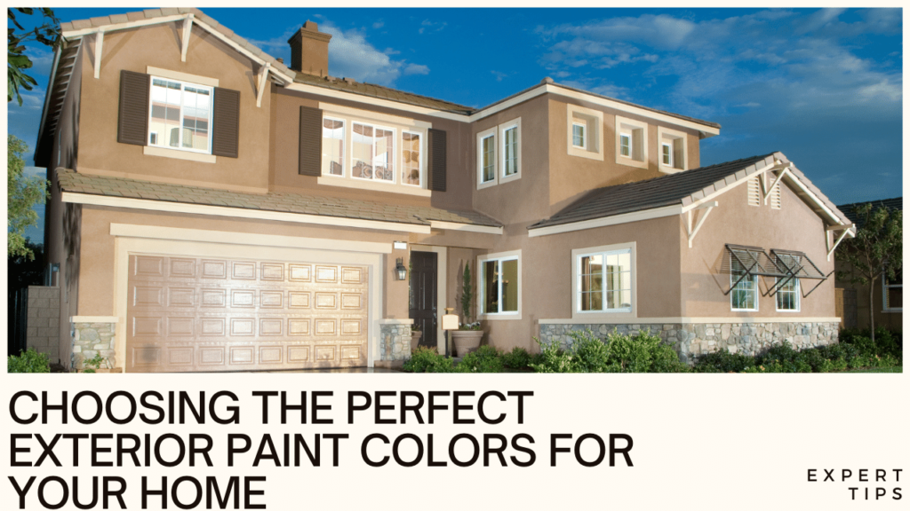 choose paint colors for your home