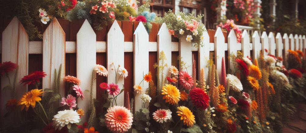 Beautifully Stained Fence