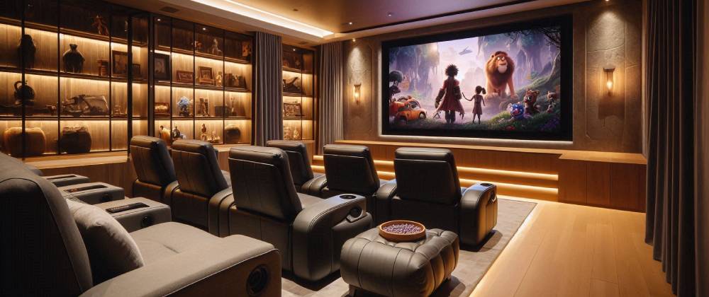 A basement theatre remodelled