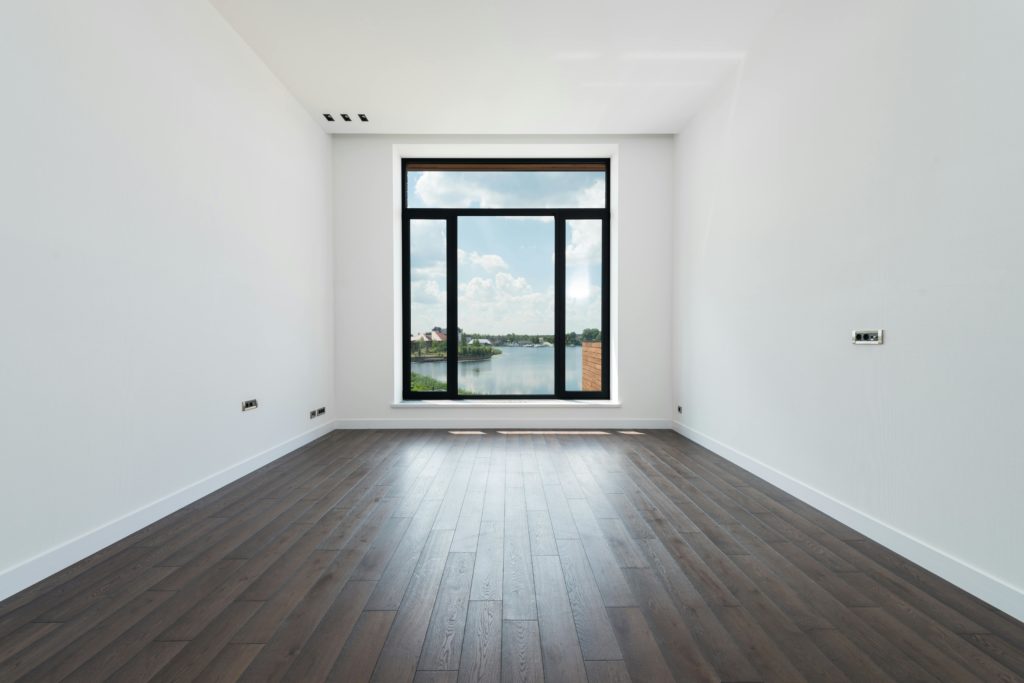 Flooring in empty room