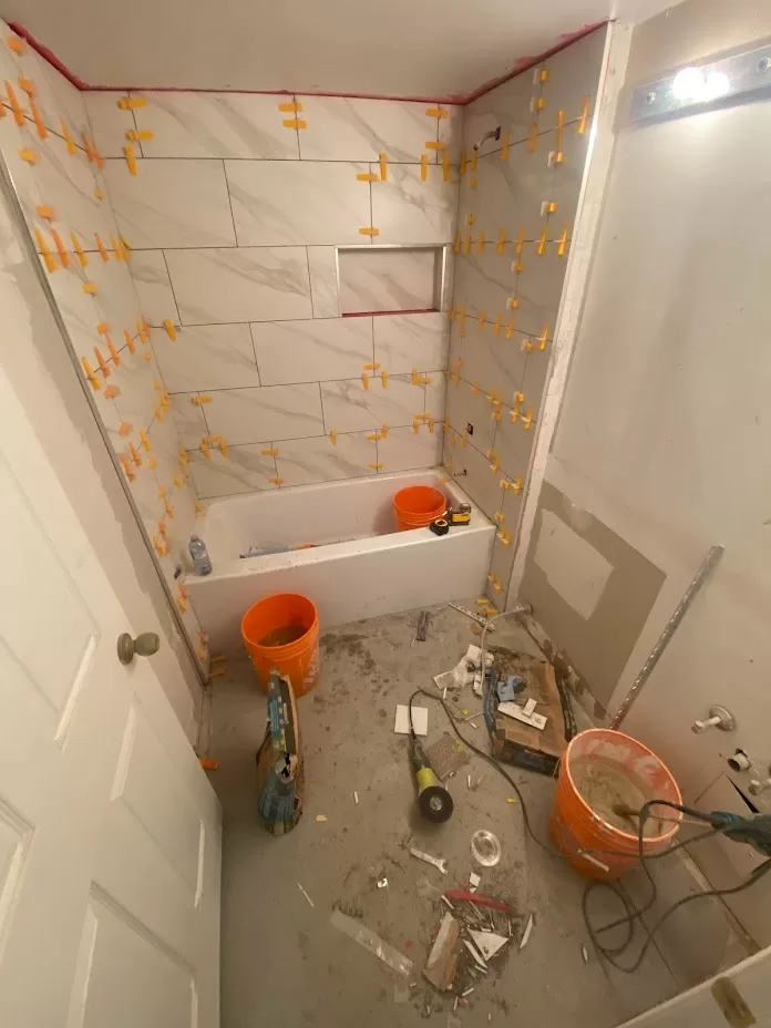 Hillcrest Avenue bathroom process