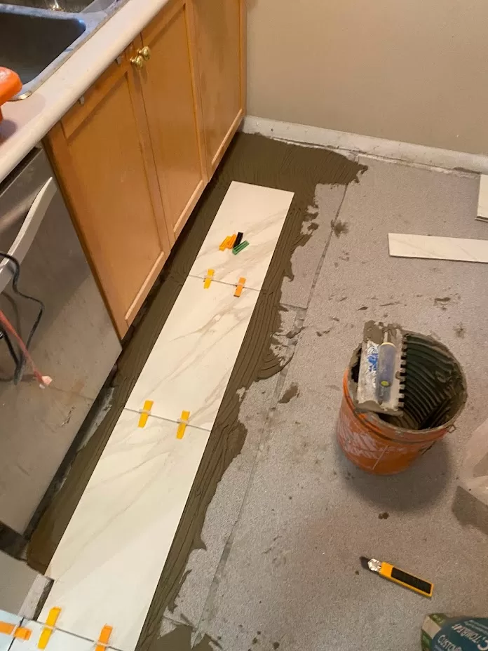 Hillcrest Avenue kitchen process