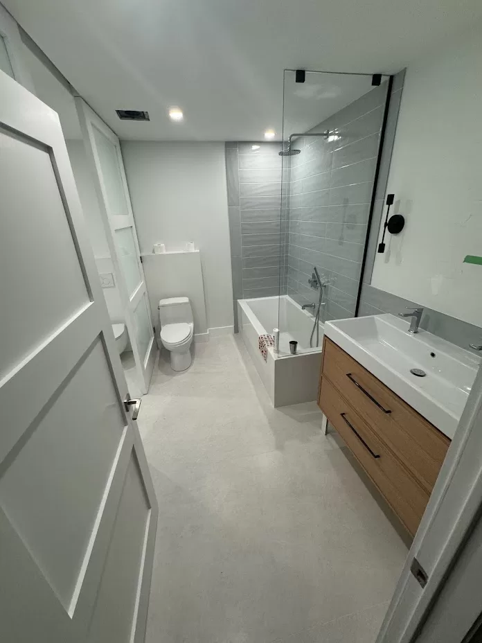 Ridout Street bathroom after 2