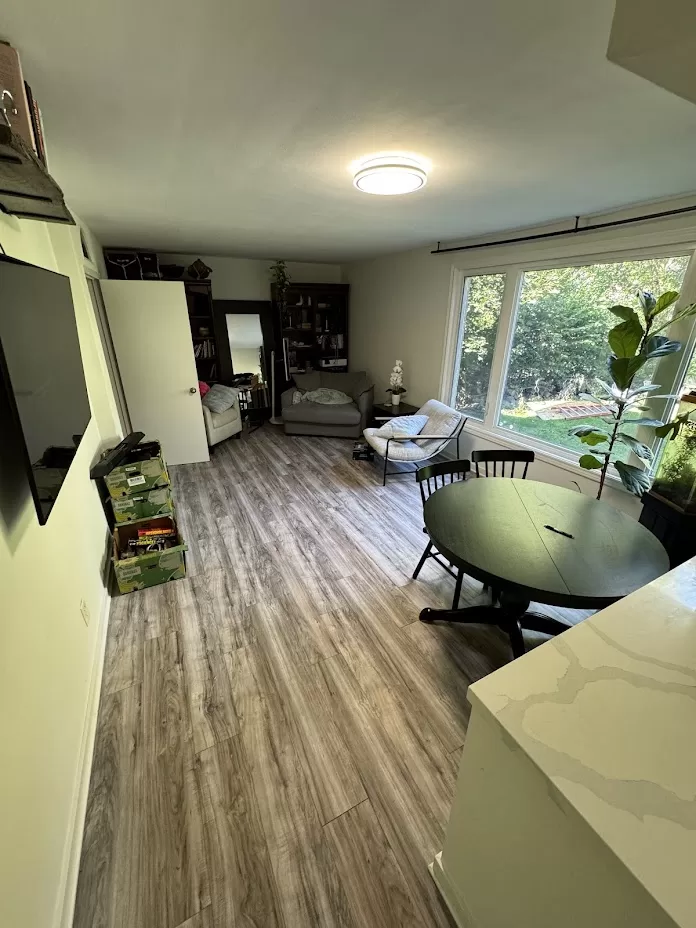 Juliana Court living area after renovation