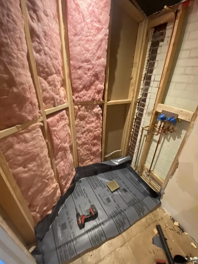Indian Grove bathroom renovation process 1