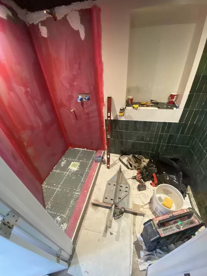 Indian Grove bathroom renovation process 2
