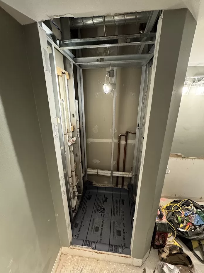 Sunnyside Avenue bathroom renovation process 1