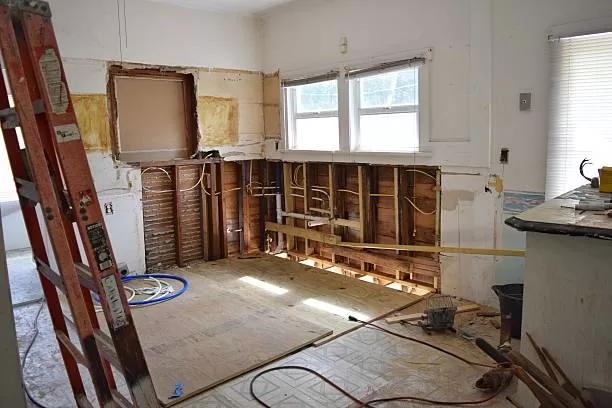 kitchen demolition