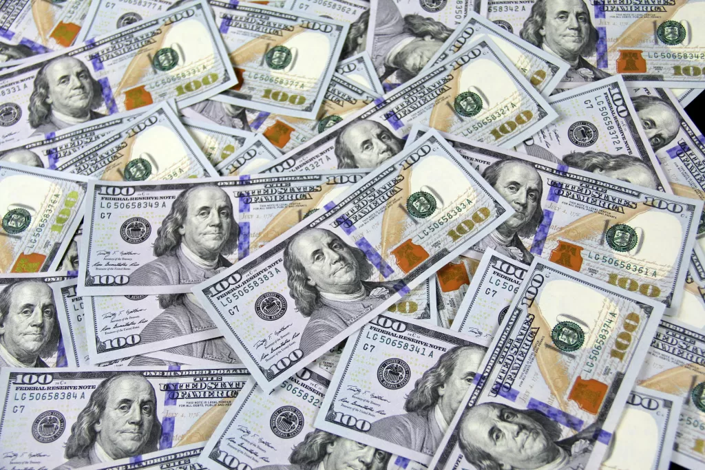 100 Dollar Bills