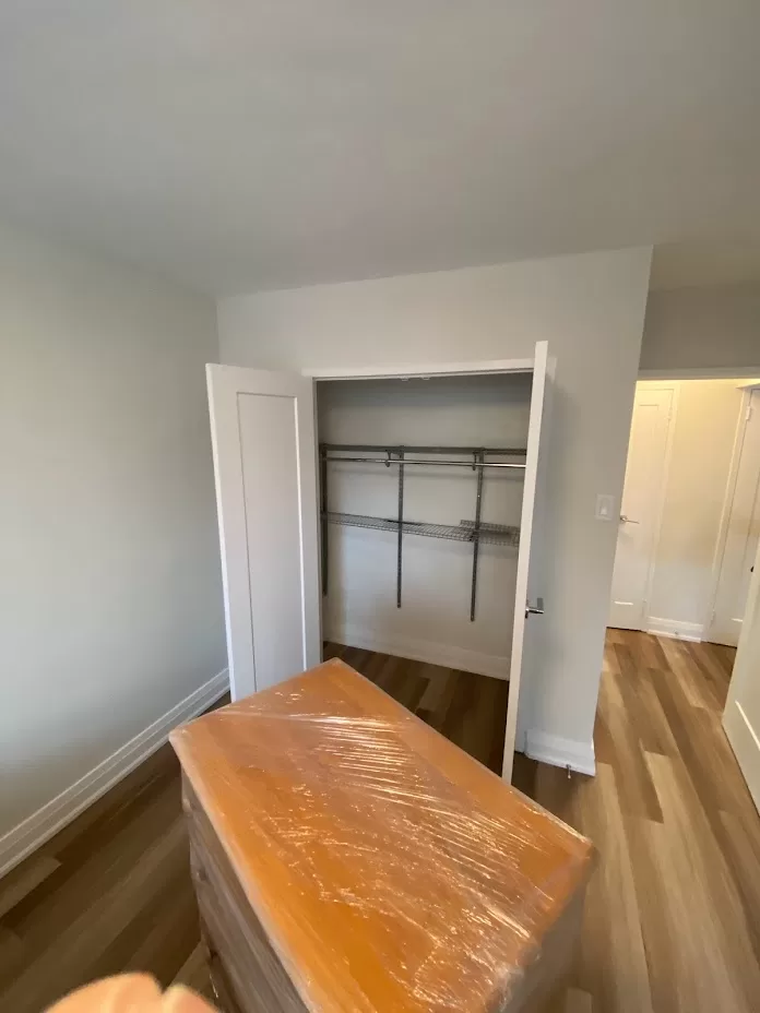 Edith Drive apartment bedroom paint 2