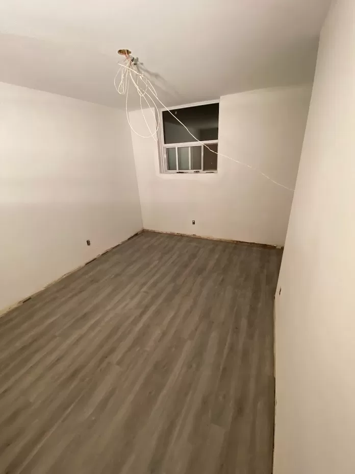 Secord Avenue floor paint drywall before 1