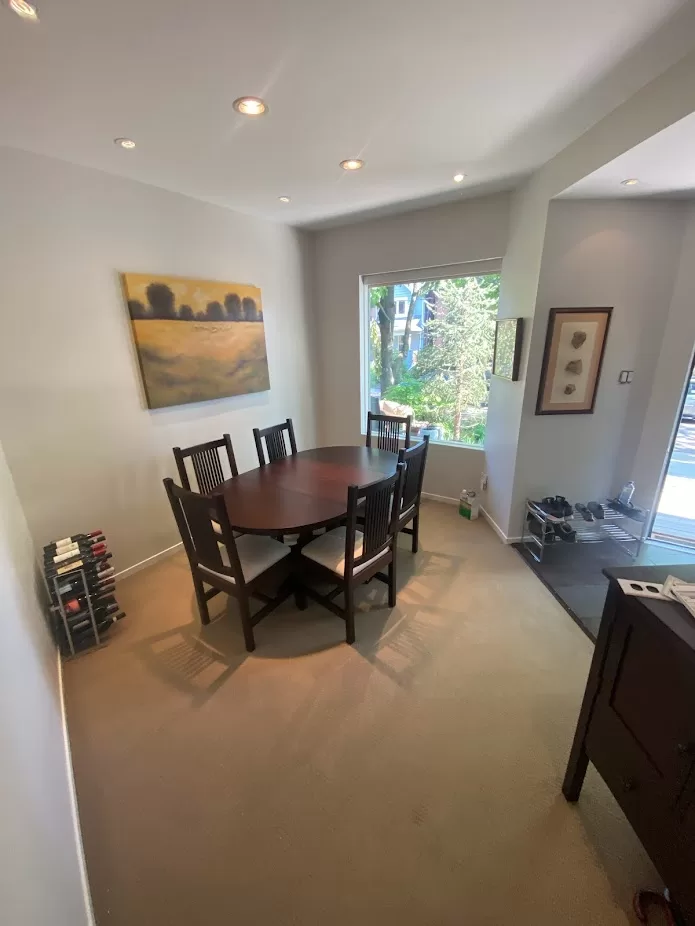 Strathcona Avenue dining room paint