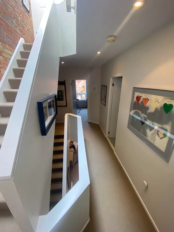 Strathcona Avenue hallway paint