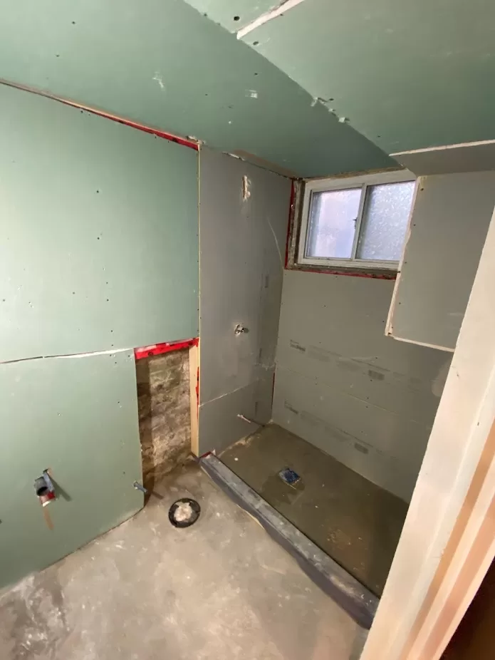 Woodbine Avenue bathroom renovation process 2