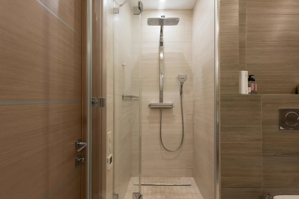 Beautiful walk-in shower