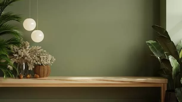 New Green Feature Wall