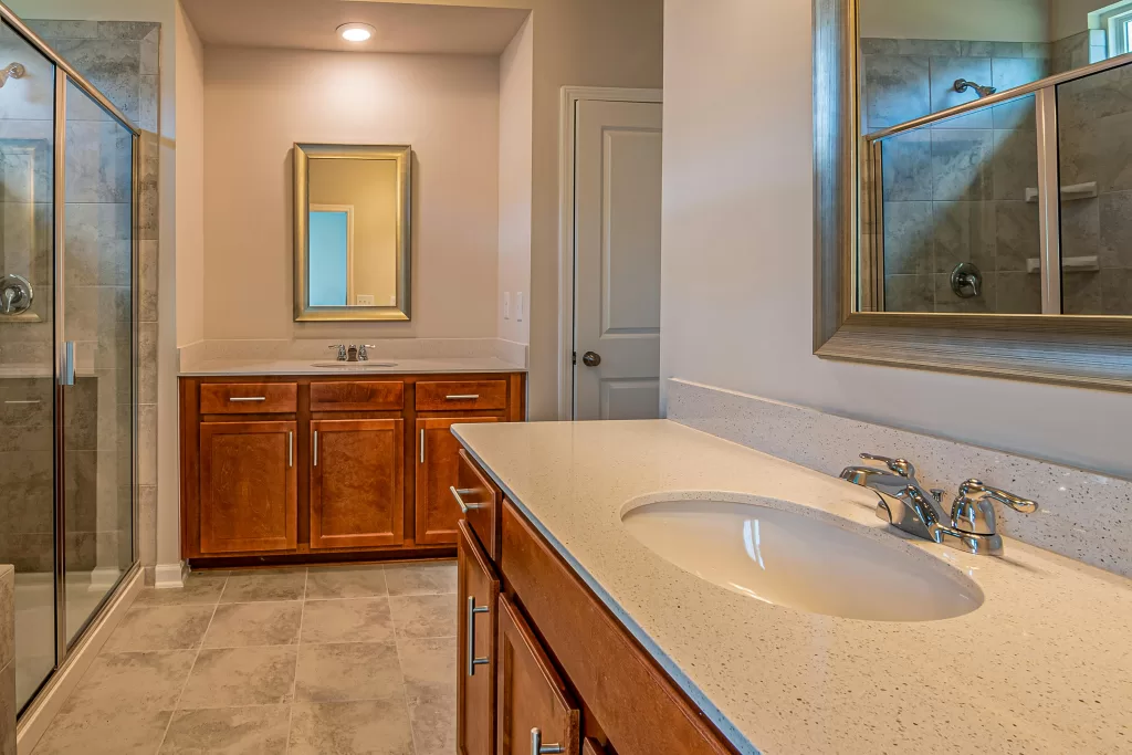 Renovated bathroom
