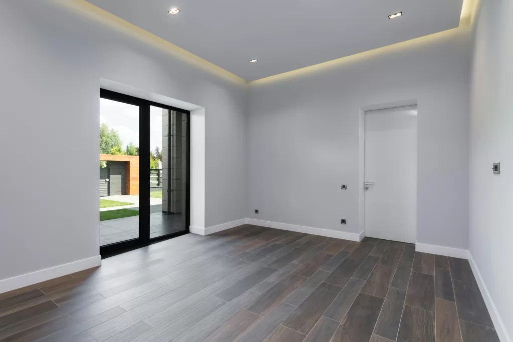 Room with new floors