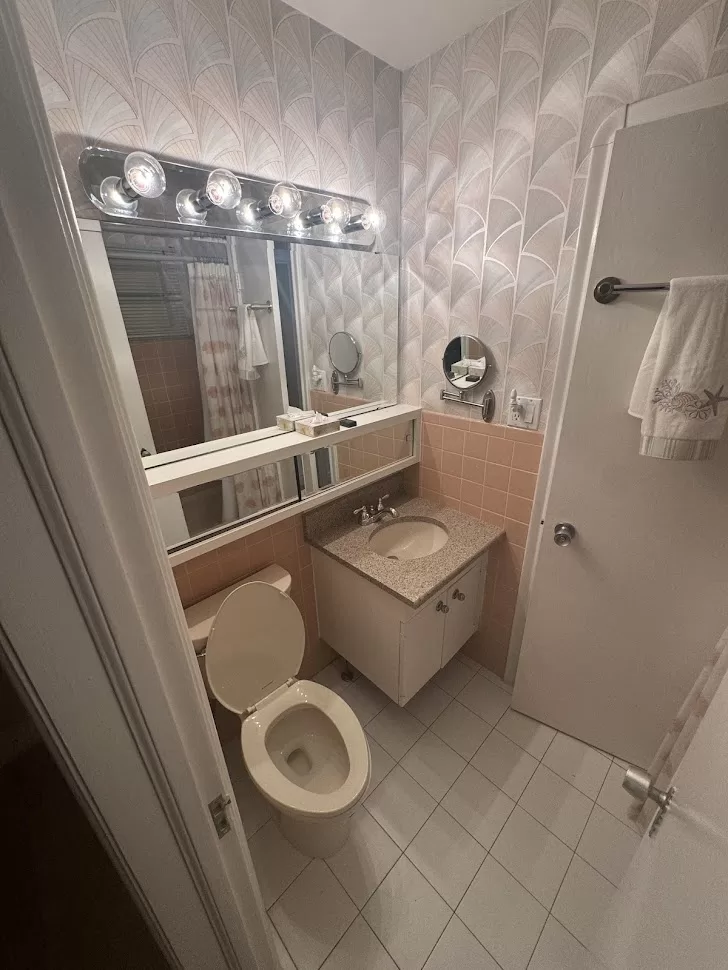 bathroom before