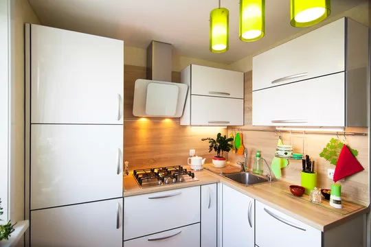 Durable basement apartment kitchen in a Toronto home renovation.