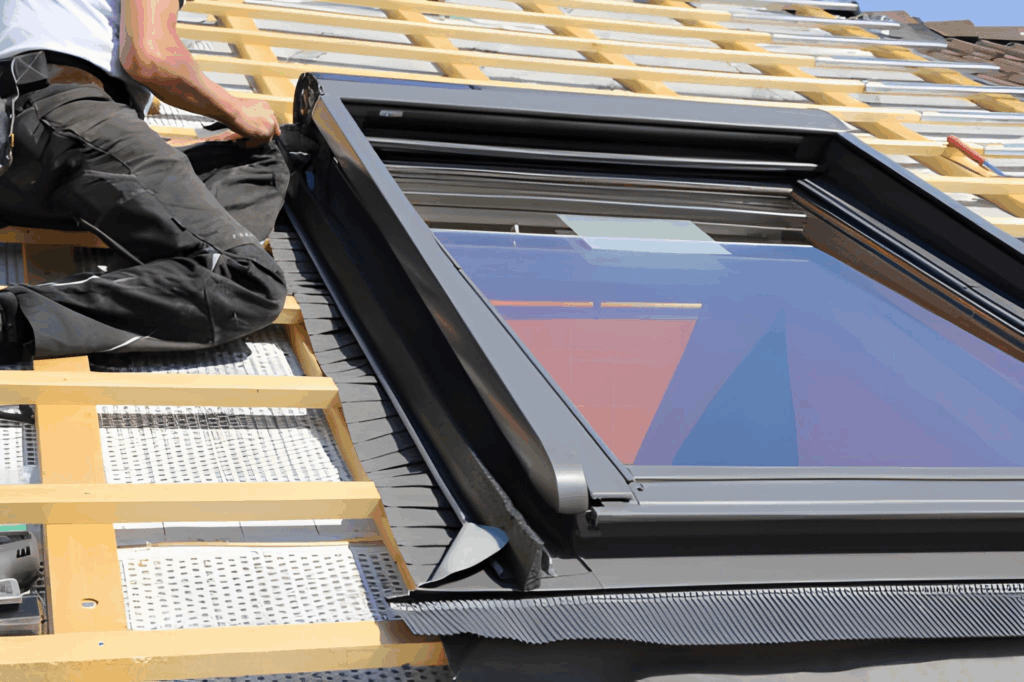 Proper installation around a skylight