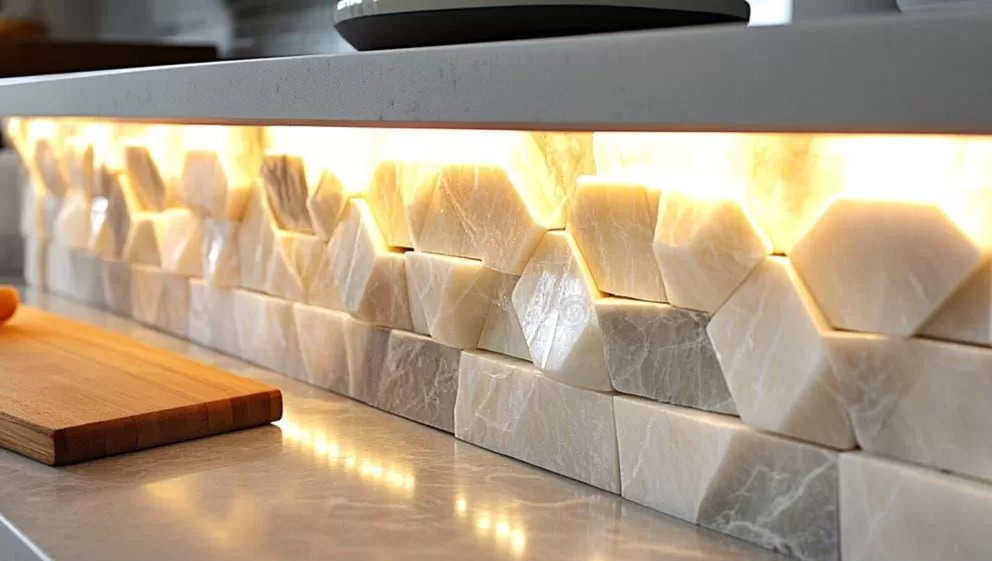 Pendant height and spacing over a 6-foot island.