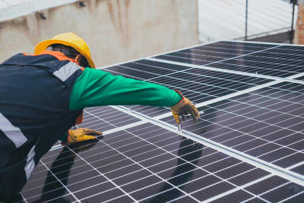 solar panel home renovation