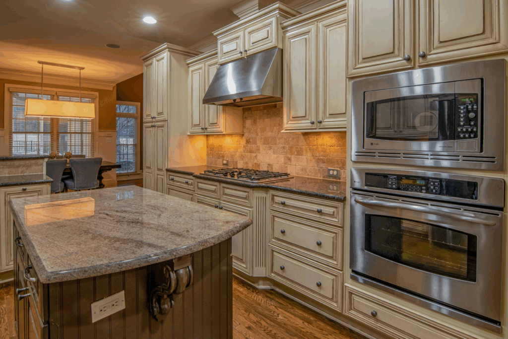Granite countertop in a Toronto home.