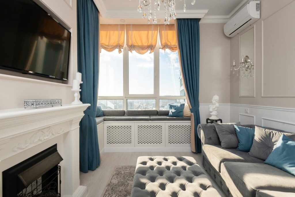 Toronto open concept home living room 1