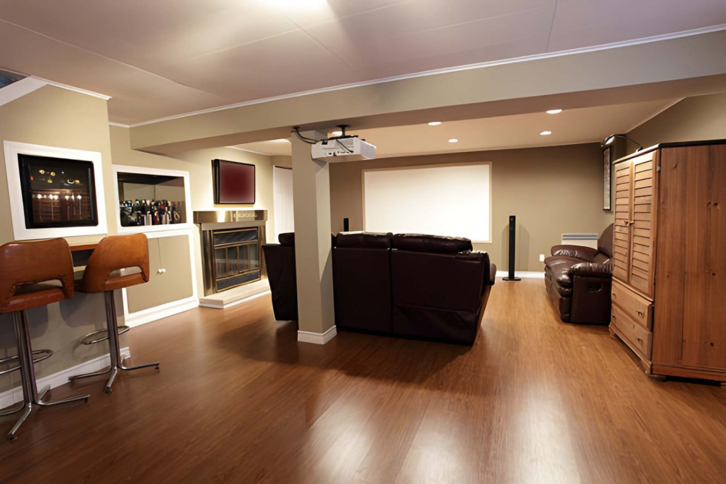 renovation services image 2 - modern theatre room