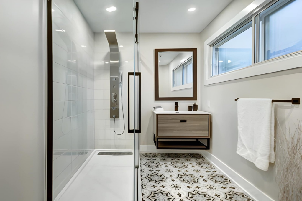 renovation services image 1 - modern bathroom