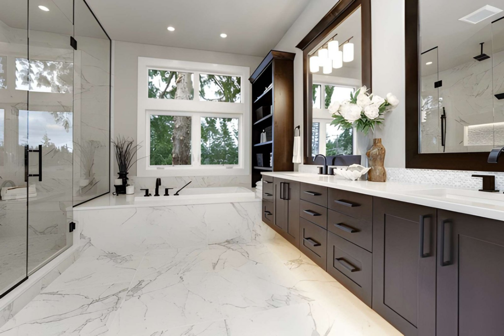 renovation services image 1 - modern full bathroom renovation