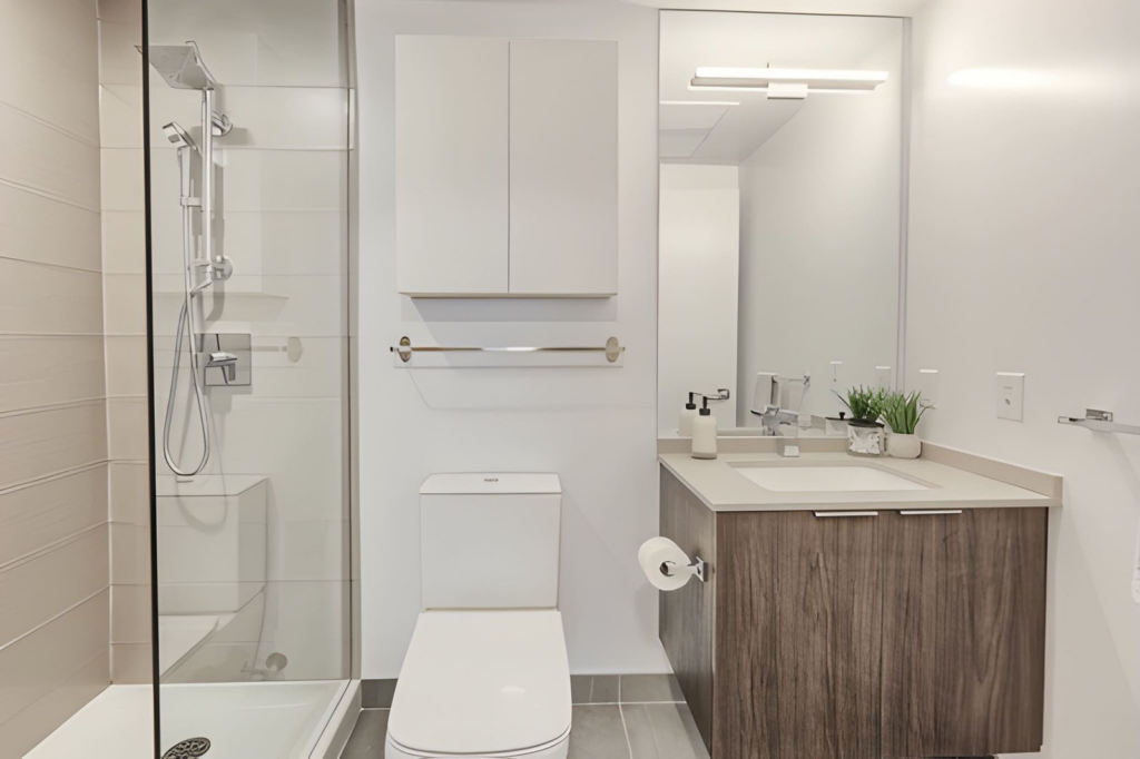 why choose us image 1 - modern remodeled bathroom