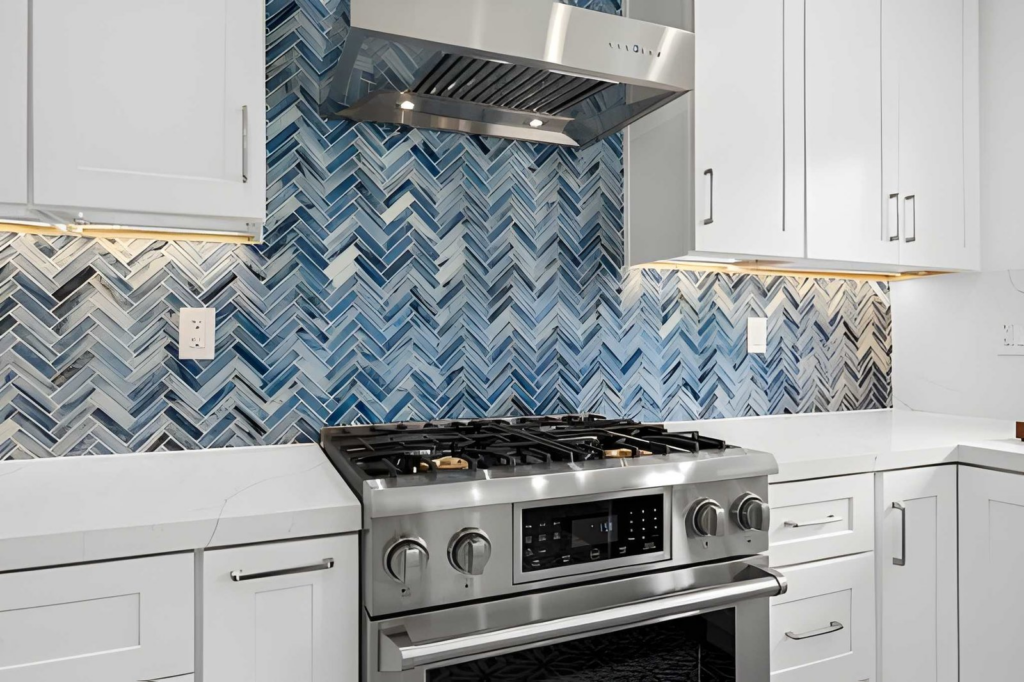 why choose us image 2 - modern kitchen renovation, backsplash focus