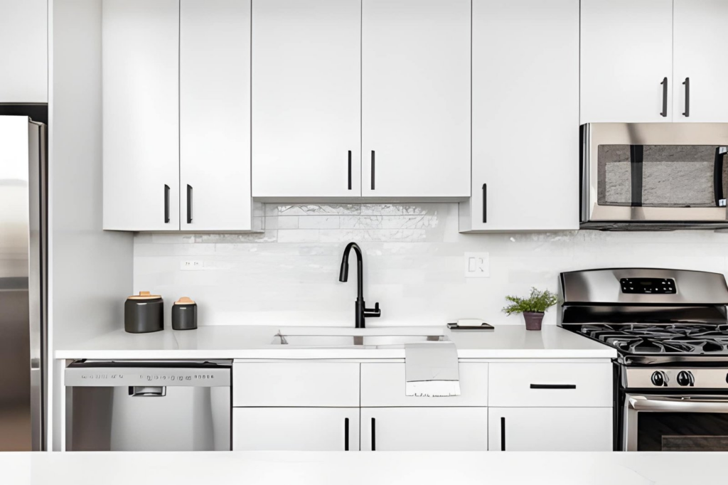explore our work image 4 - modern kitchen remodel white theme