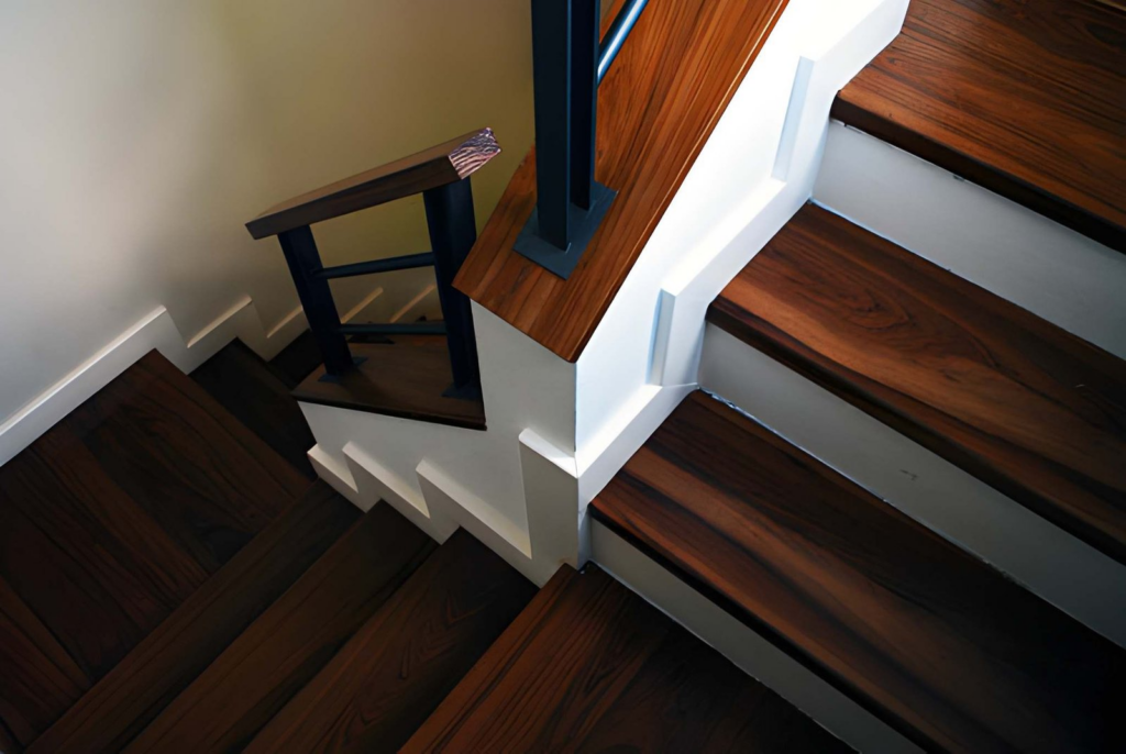 why choose us image 2 - modern staircase staining