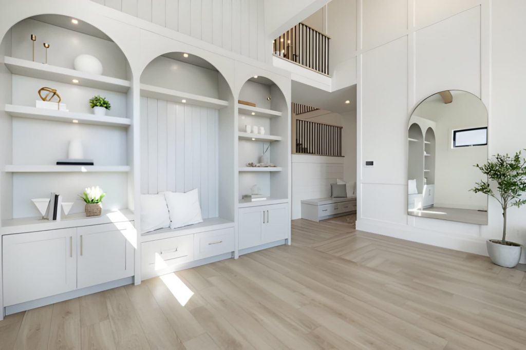 modern home hallway - full home renovation