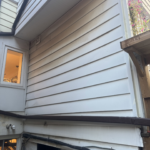 Roselawn Ave Mudroom & Powder Room Additions siding before