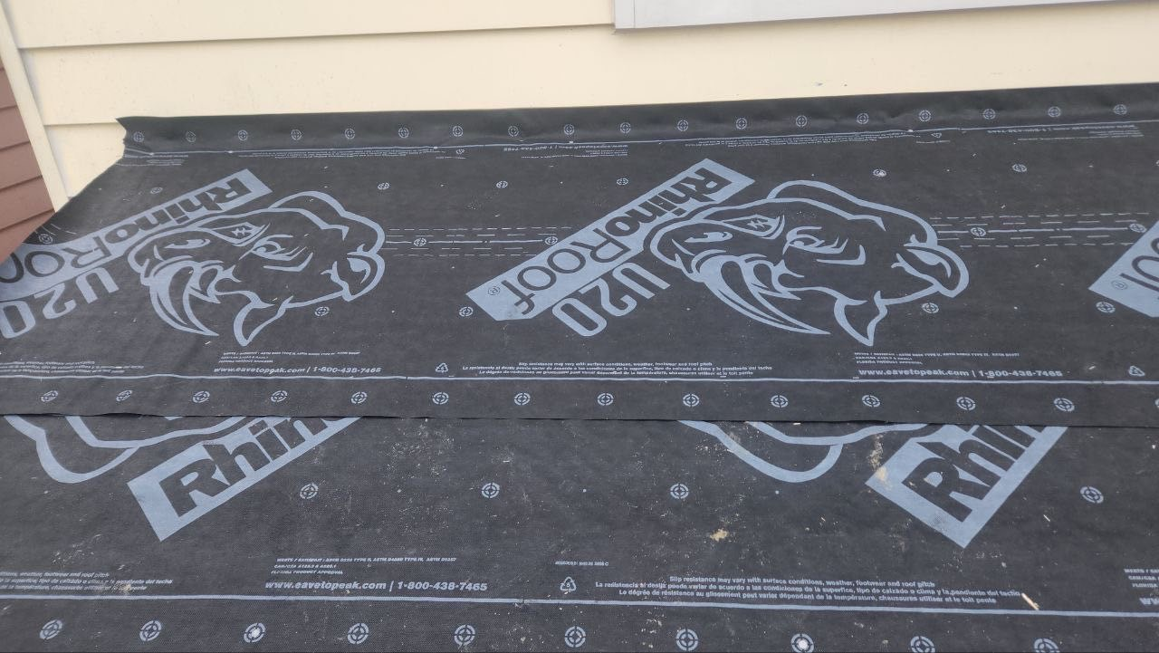 Roselawn Ave Mudroom & Powder Room Additions roof process
