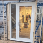 Roselawn Ave Mudroom & Powder Room Additions deck process, framing 3