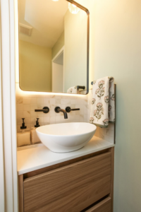 Roselawn Ave result. Powder room